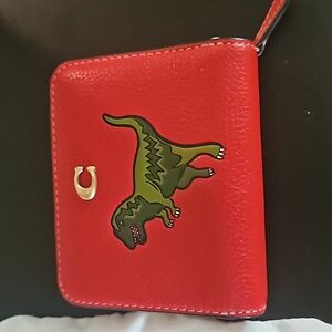 Coach Rexy wallet, small, EUC